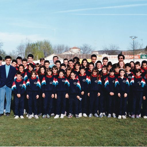Atletas del club en 1991