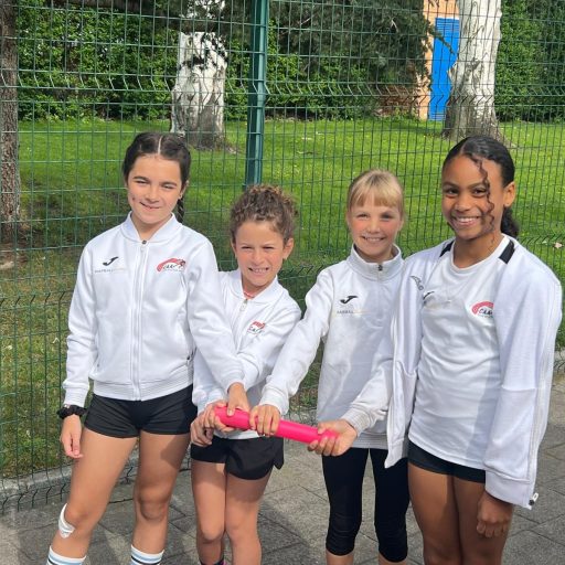 Carmen Gozalo, Alba Abellan, Nelli Ermolaeva y Mary Iheme