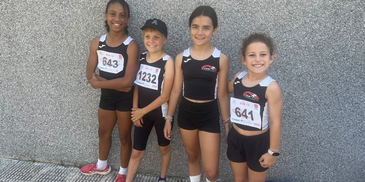 Mary Iheme, Nelli Ermolaeva, Carmen Gozalo y Alba Abellan