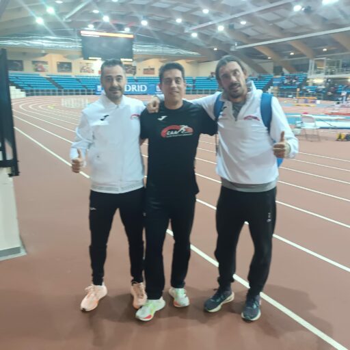 José Luis Regidor, Gonzalo Muñoz y Samuel Ursula