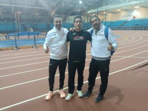 José Luis Regidor, Gonzalo Muñoz y Samuel Ursula