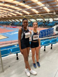 Angelik San Martin y Sofía Guardiola