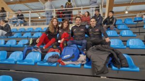 Ángela López-Naranjo, Nuria Grijalba, Jaime Granados y Daniel Belmonte