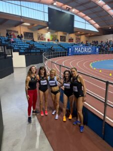 Ángela López-Naranjo, Marina De Benito, Belen de Andrés, Nuria Grijalba y Susana Cremades