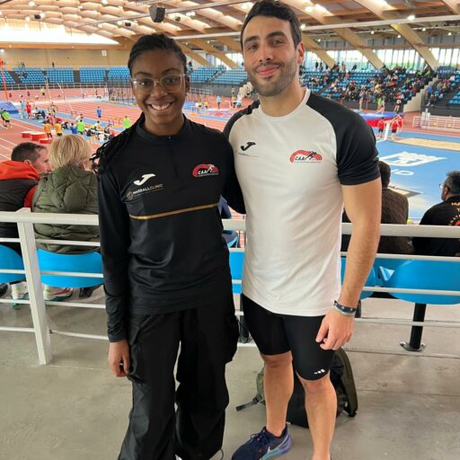 Angelik San Martin y Mario Aguilera