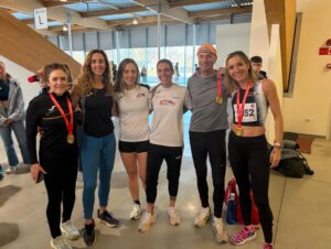 Ángela López-Naranjo, Isabel Perez, Belen de Andrés, Maria Arevalo, Rafa De la rubia y Susana Cremades