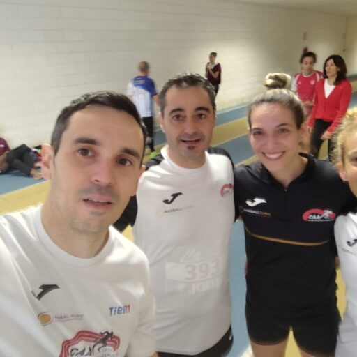 María Arévalo, Marina De Benito, Daniel Belmonte y José Luis Regidor