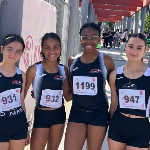 Carmen Gozalo, Mary Iheme, Angelik san martin y Ariadna Luna