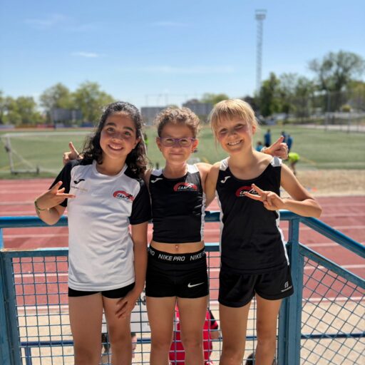 Pilar Belmonte, Alba Abellan y Nelli Ermolaeva
