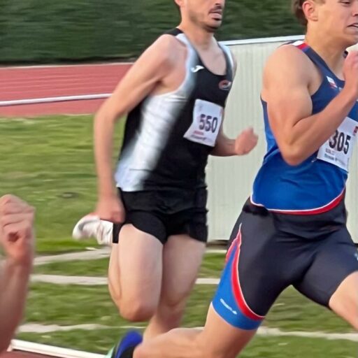Jaime Granados en los 200m