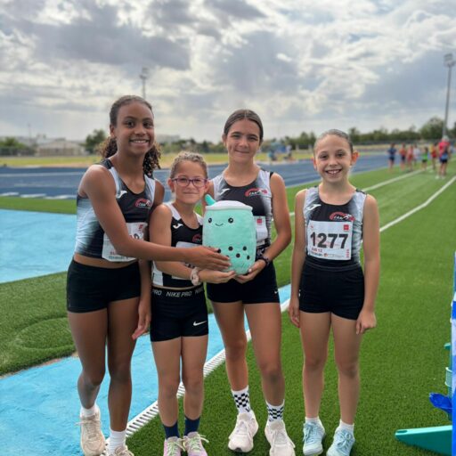 Mary Iheme, Alba Abellán, Carmen Gozalo y Sofia Alvarez